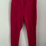 Free People Movement Pink Hot To It Full Length Ribbed Legging Active Pants M Photo 0