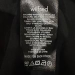 Wilfred  Camelot Dress Navy White‎ Floral Midi Cap Sleeve Medium Chiffon Photo 13