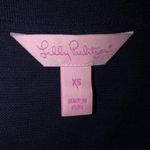 Lilly Pulitzer True Navy Westley Tunic XS EUC Photo 3