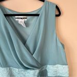 DANA KAY | Aqua Sleeveless Cocktail Dress Sz 18W Photo 2