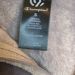 Champion Grey Fuzzy Zip-up Jacket Womens Size Small Photo 1