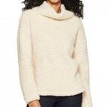 A New Day  Tan Sherpa Cowl Neck Pullover Long Sleeve Shirt Photo 1