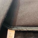 Boutique Black Rib Ruched Long Sleeve Bodycon Dress sz Large Photo 2