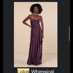 Lulus  purple formal dress Photo 1