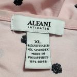 Alfani  Intimates Pink and Black PJ Set Size XL Photo 5
