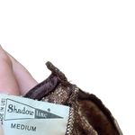 Shadowline Vintage 80s Brown Damask Witchy Romantic Lingerie Maxi Slip Dress Size M Photo 4