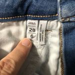 Loft  The curvy sculpt jegging‎ women’s size 6 28 medium wash waist measures 30” Photo 4