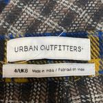 Urban Outfitters  Women's Multicolor Plaid Patchwork Wide Leg Trousers Pants 4 Photo 3