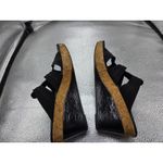 Donald J Pliner Womens Corali Wedge Sandals Black Shoes Made in Spain 9.5M Size 9.5 Photo 8