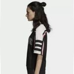 Adidas  The OG Tee DH4183 Black Ivory Pink Crew Neck Short Sleeve Top $40 VGUC XL Photo 12