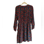 Gap  FLORAL LONG SLEEVE WRAP DRESS Photo 1