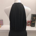 Rachel Roy Maxi Dress Exposed Sides Halter Neck Black Size L New $99.00 Photo 5