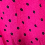 ZARA  TRF Pink Black Polka Dot Corset Front Top Small Photo 4