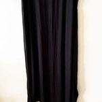 Abby and Anna Boutique Size 2XL Long Black‎ Slinky Knit T Photo 7