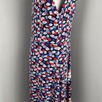 Boden Marina Poppy Print Jersey Knit Dress 12 Photo 1