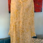 O'Neill O’Neil Small S SALTWATER Yellow Floral CAMI Swim COVER-UP TUNIC Rtl $65 Photo 0