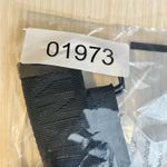 DKNY Donna Karan Belt OS Black Nylon Logo Double D Ring 39” Long Unisex Utility Photo 7