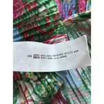 ZARA Corset Floral Print Dress Womens Medium Fit And Flare Multicolor Pleated Photo 3