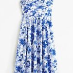 Abercrombie & Fitch Emerson Midi Wide Abercrombie Strap Floral Dress Photo 1