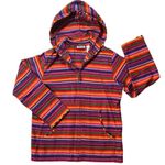 Vintage 90s/Y2K Chico’s Design Zip Up Multi Color Rainbow Hoodie Size M Photo 0