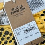 Billabong x It’s Now Cool La Playa Drew Convertible Yellow Leopard Bikini Top S Photo 5