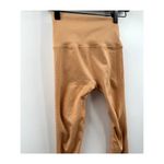 Alphalete Cropped Length Pale Peach High Rise Legging Size Small Photo 1