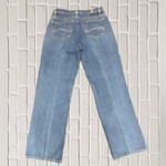 Wrangler Aura Women’s Jeans Sz 4 Mid Rise Straight Leg Blue Denim Stretch 30x30 Photo 1