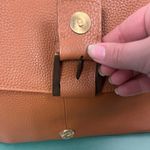 LENE Large Brown Leather and suede Hobo Bag/Shoulder Bag Photo 8