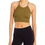 Free People Movement Cropped Run Tank Army Moss XS/S BNWTS Photo 0