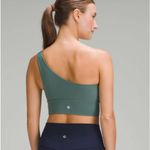 Lululemon NWT  Align Asymmetrical Sports Bra  Medium Forest Color Size 10 Photo 1