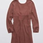 Aerie twist back sweater dress Photo 2