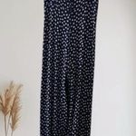 Reformation Navy Floral jumpsuit Size 6 Photo 0