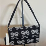 From India To You | Bow Beaded Shoulder Bag Black Photo 0