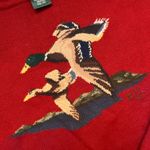 Ralph Lauren Lauren  vintage intarsia duck sweater  Photo 2