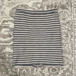 J.Crew Navy And White Striped Skirt Photo 0