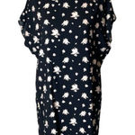 & Other Stories & Other Stories‎ Paris Atelier Black Floral Print Short Sleeve Shift Dress 8 Photo 0