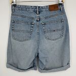 Tommy Hilfiger Vintage  Denim Shorts Size 8 Light Wash High Rise Cotton Casual Photo 4