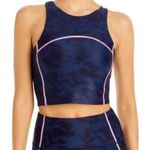 AQUA Athletic NWT Bloomingdale’s Exclusive Athletic Camo Recerback Sports Bra S Photo 0