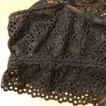 Live Love Dream Floral Lace Bralette Black Adjustable Straps‎ M Photo 3