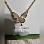 Kate Spade  Gold Butterfly Necklace Photo 1