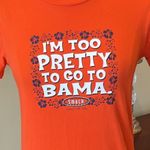 Auburn Orange Babydoll T Shirt Size M Photo 1