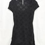 Free People Daisy Lace Godet Dress Size XS Black Photo 1