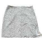 Pink Lily White and Black Dotted Mini Skirt Sz Small Photo 0