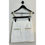 Hutch Anthropologie Adley Pearl-Trimmed Tweed Bridal Set in White Photo 2