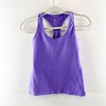 Beyond Yoga  Spacedye Step Up Racerback Tank Top Indigo Heather Purple XS Photo 1