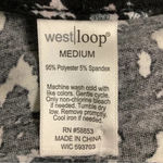 West Loop 2x$18  Size Medium Animal Print Bow Tie Sleeve Top. New With Tags Photo 4