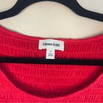 Open Edit  long sleeve top in a bold, vibrant red! Size Small Photo 1