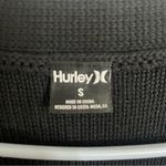 Hurley Women’s Long Sleeve Oversize Sweater Roll Tab Sleeves V Neck Size Small Photo 2