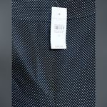 Ann Taylor NWT  Polka Dot PANTS Black, Womens Sz 14 w/Stretch Textured Bus Casual Photo 5