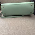 Gucci Posillipo Leather Small Zumi Two Way, Water Green with 2 tone metal logo Photo 4